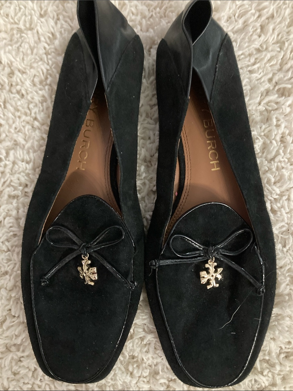 Tory Burch Black Loafers for Women size 10 - Picture 2 of 6